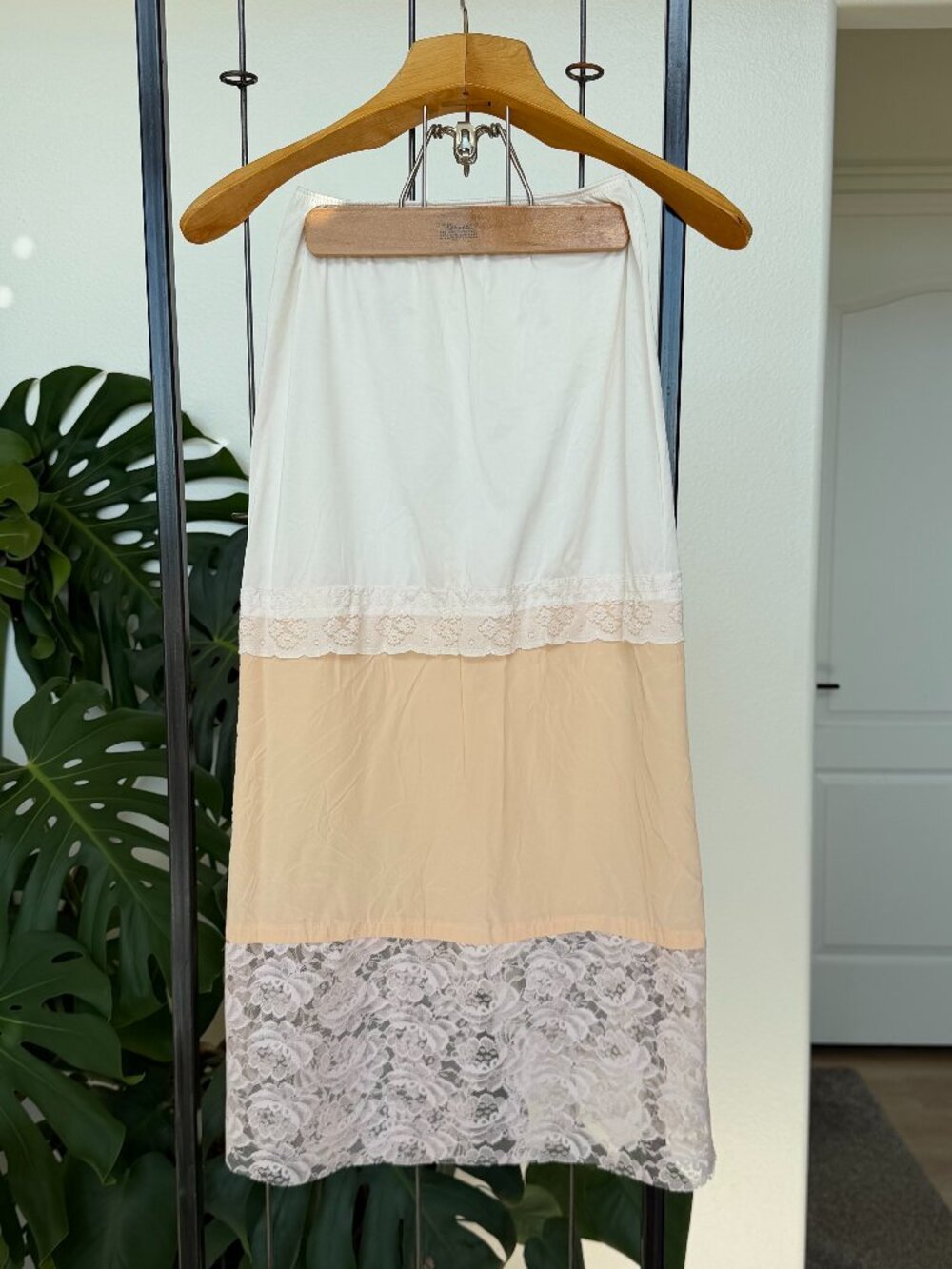 Vintage 60s Sears Lace Slip Skirt